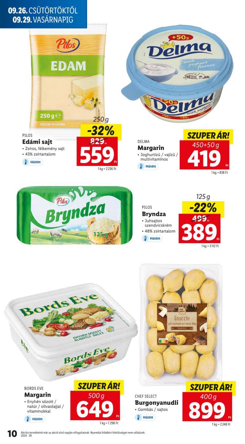 Lidl Akciós Újság 10 oldal