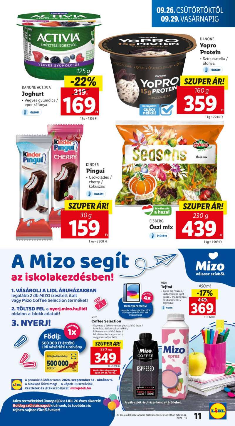 Lidl Akciós Újság 11 oldal