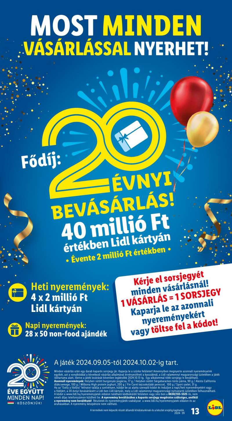 Lidl Akciós Újság 13 oldal