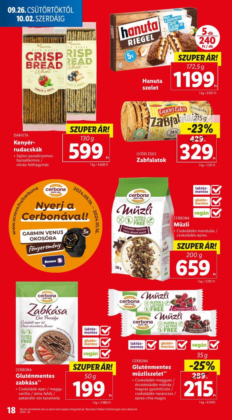 Lidl Akciós Újság 18 oldal