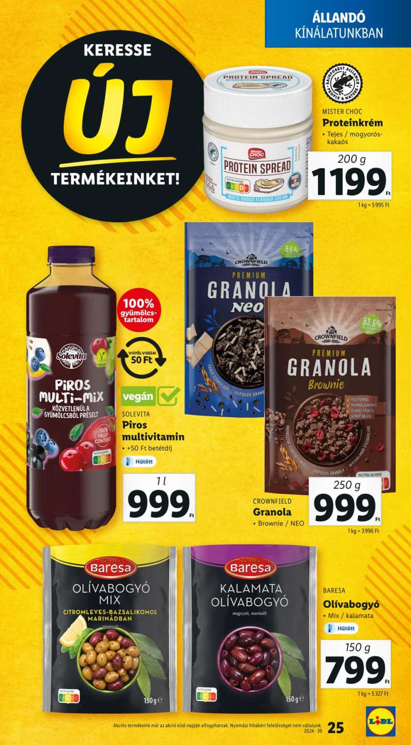 Lidl Akciós Újság 25 oldal