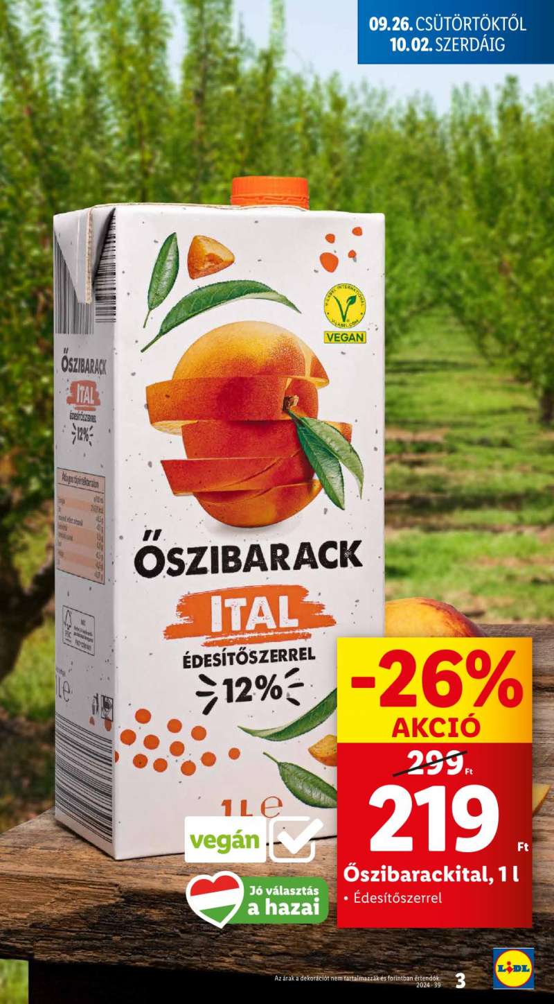 Lidl Akciós Újság 3 oldal