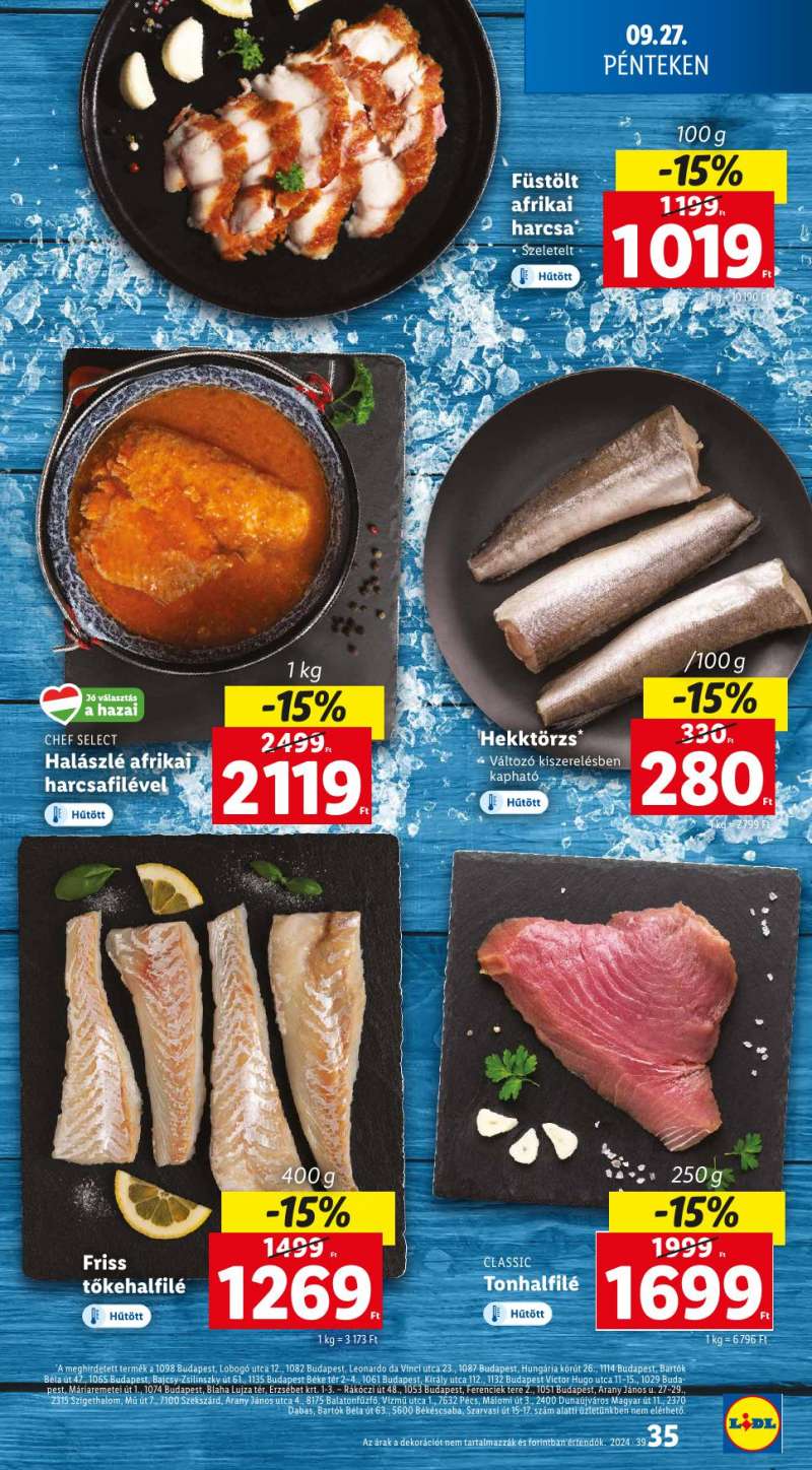 Lidl Akciós Újság 35 oldal