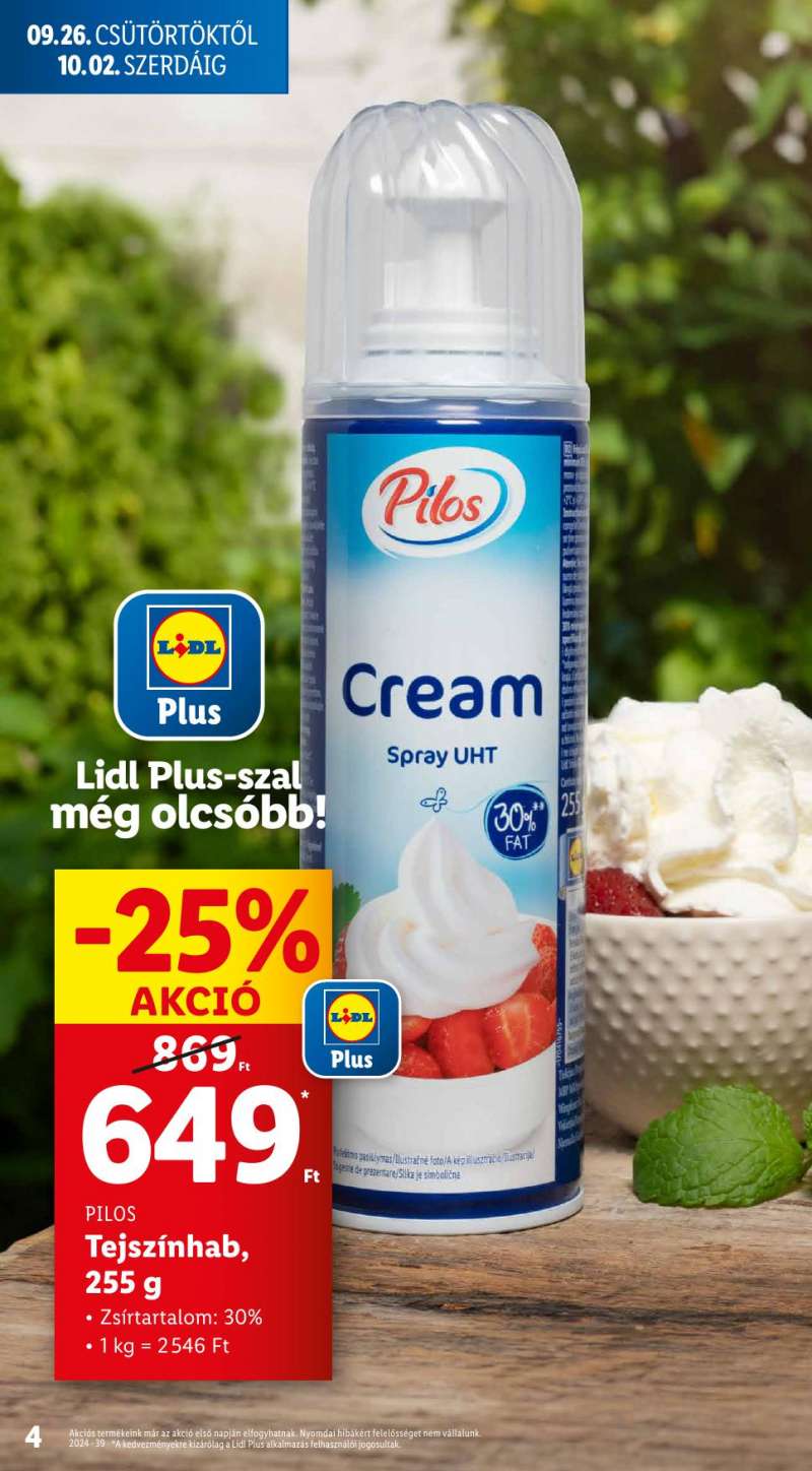 Lidl Akciós Újság 4 oldal