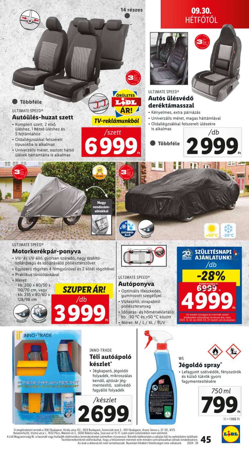 Lidl Akciós Újság 45 oldal