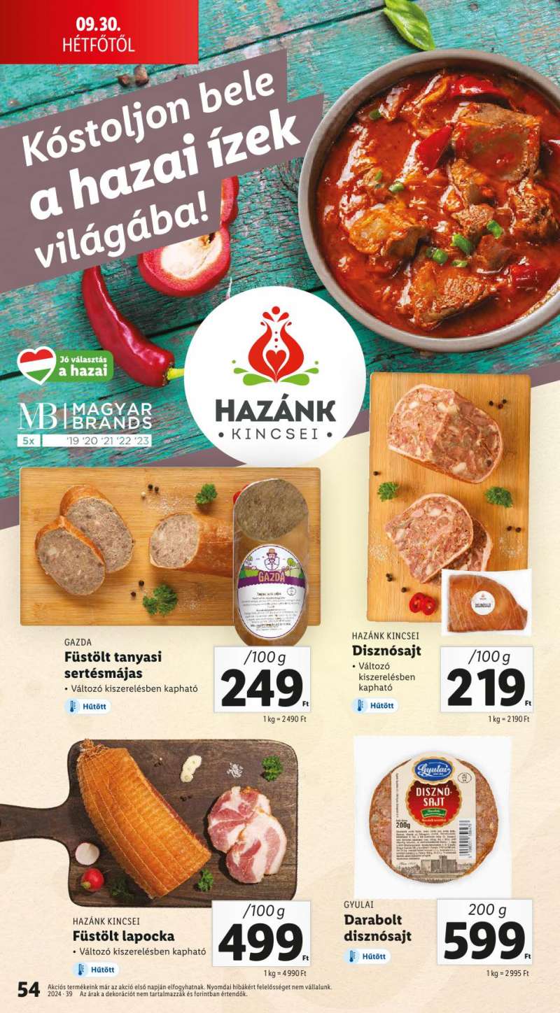 Lidl Akciós Újság 54 oldal