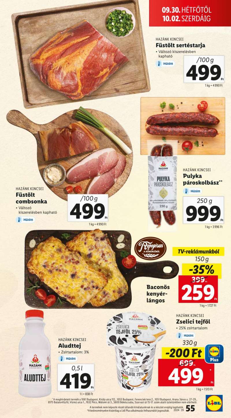 Lidl Akciós Újság 55 oldal