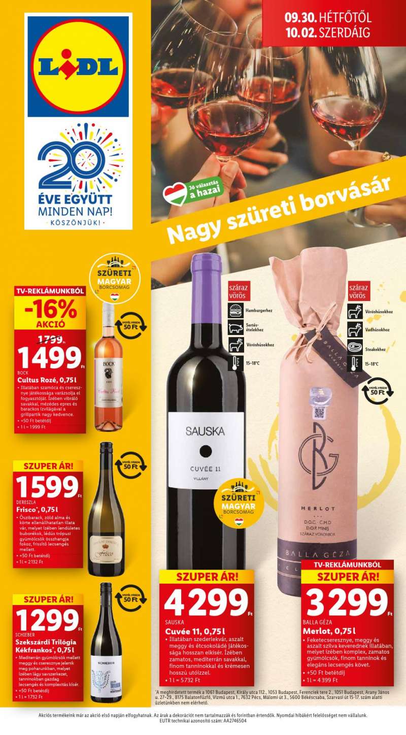 Lidl Akciós Újság 64 oldal