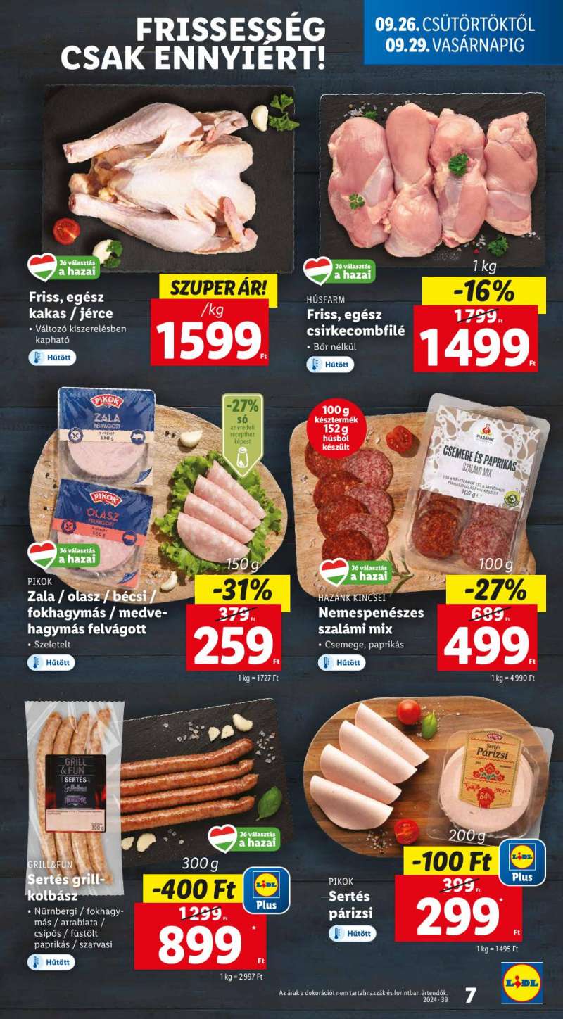 Lidl Akciós Újság 7 oldal