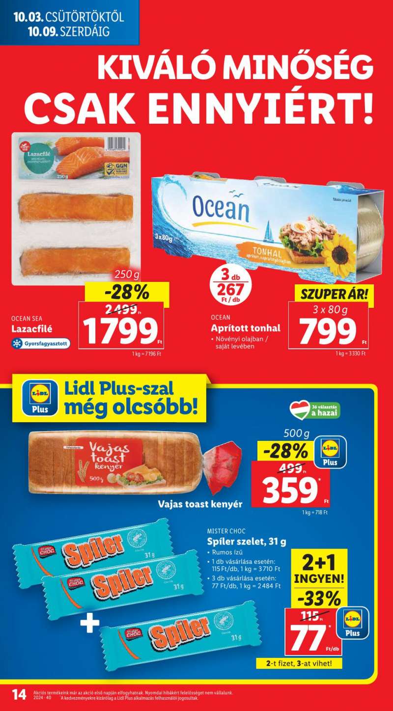 Lidl Akciós Újság 14 oldal