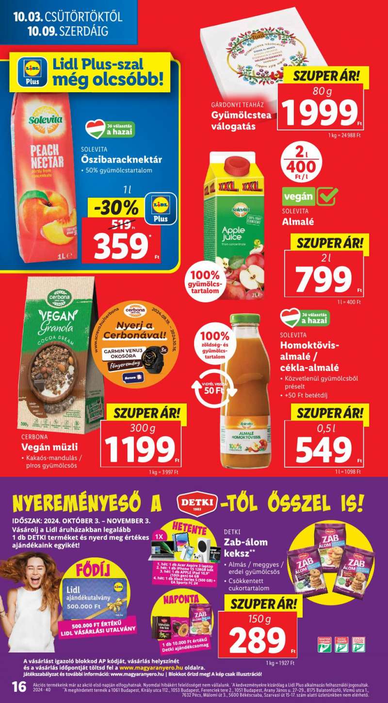 Lidl Akciós Újság 16 oldal