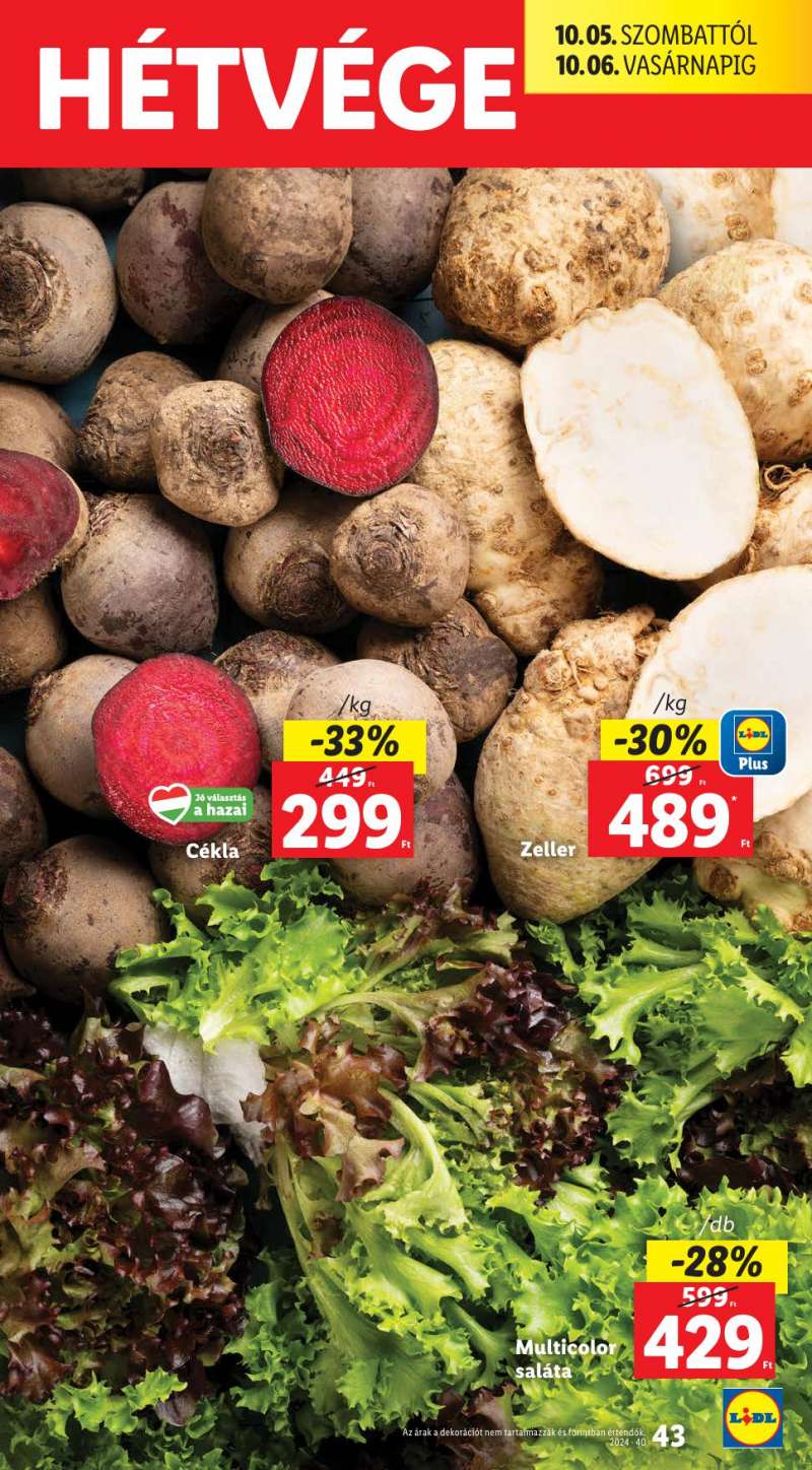 Lidl Akciós Újság 43 oldal