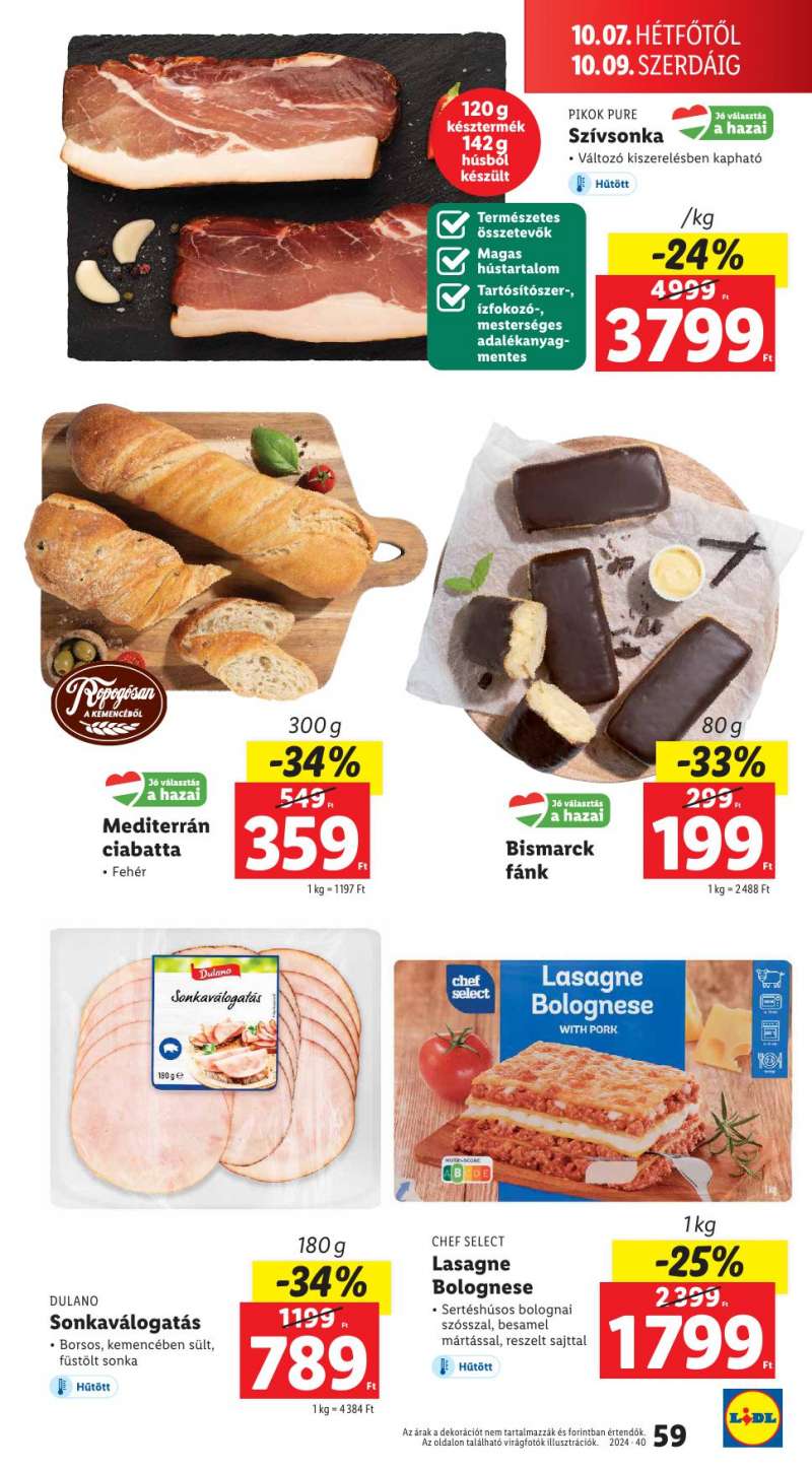 Lidl Akciós Újság 59 oldal