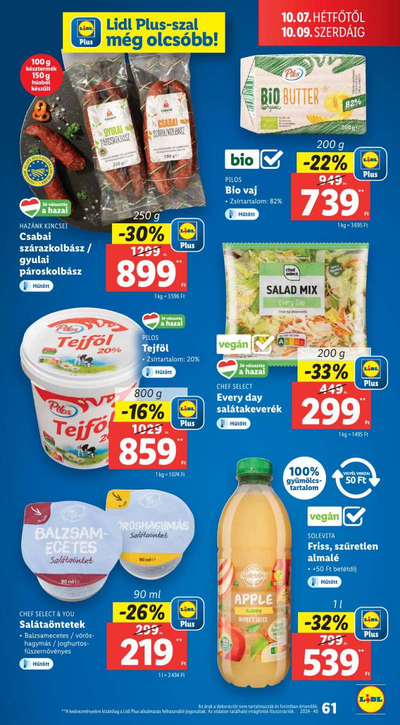 Lidl Akciós Újság 61 oldal