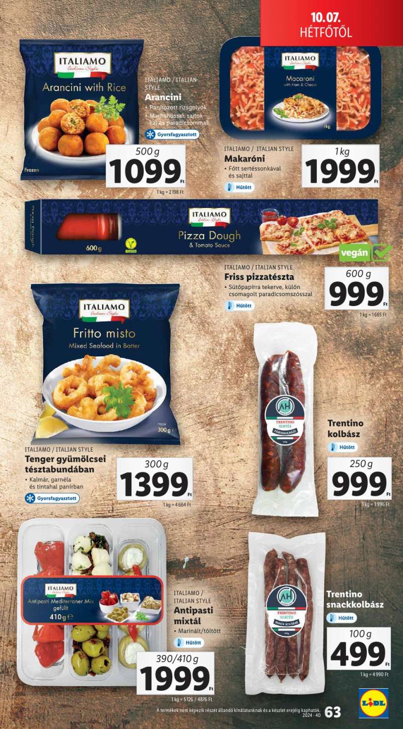 Lidl Akciós Újság 63 oldal