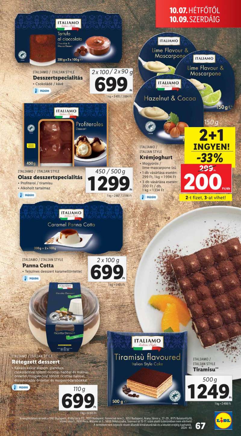 Lidl Akciós Újság 67 oldal