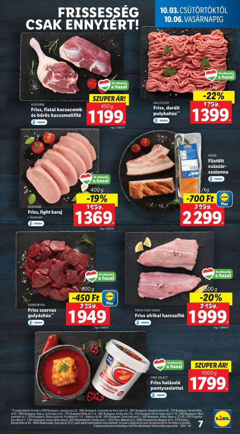 Lidl Akciós Újság 7 oldal