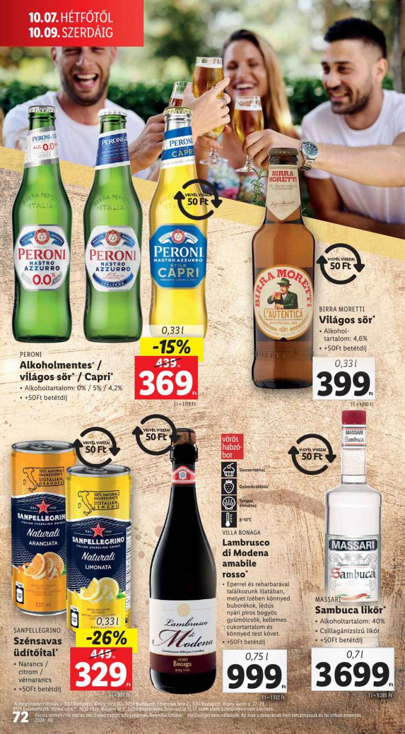 Lidl Akciós Újság 72 oldal