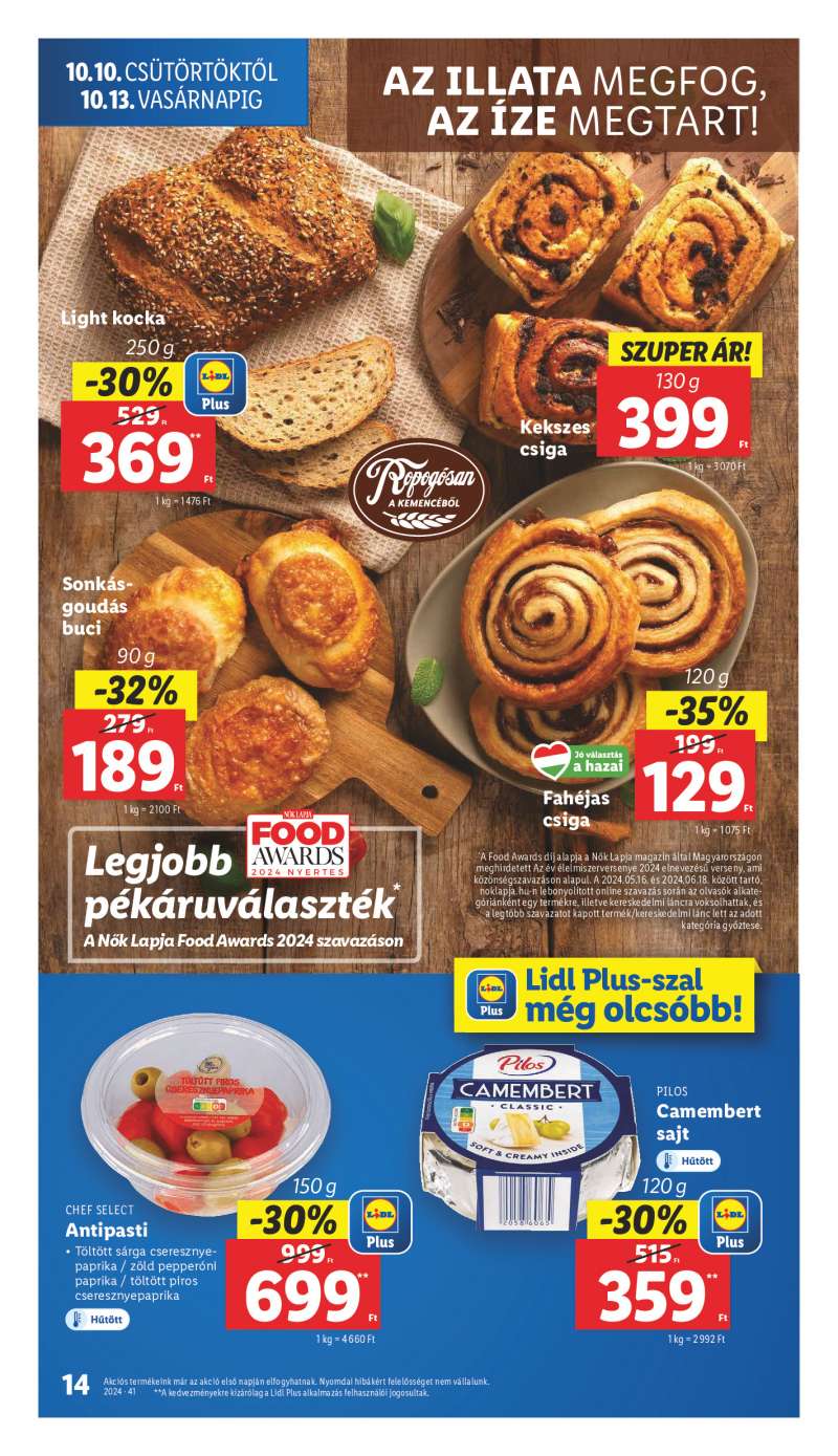 Lidl Akciós Újság 14 oldal