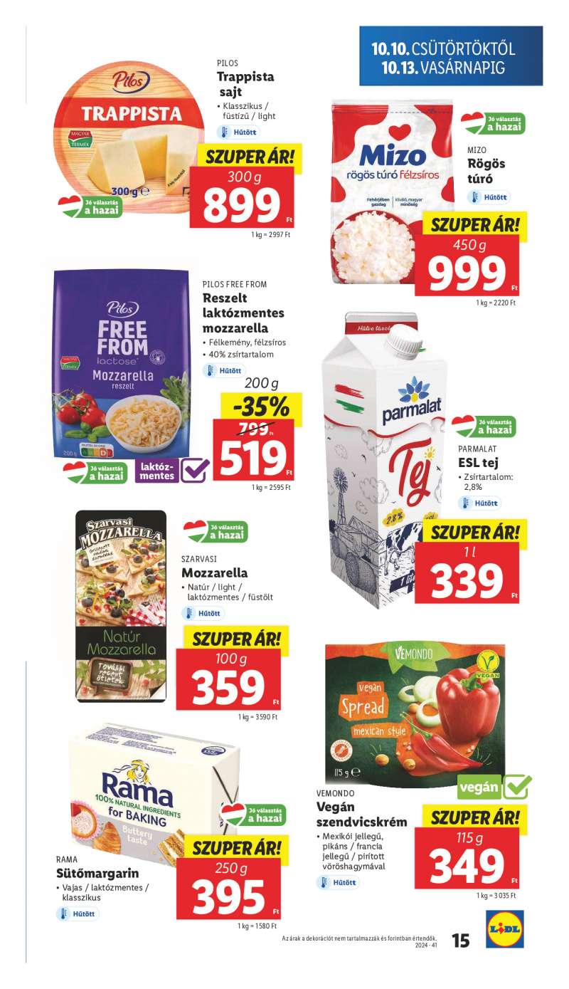 Lidl Akciós Újság 15 oldal