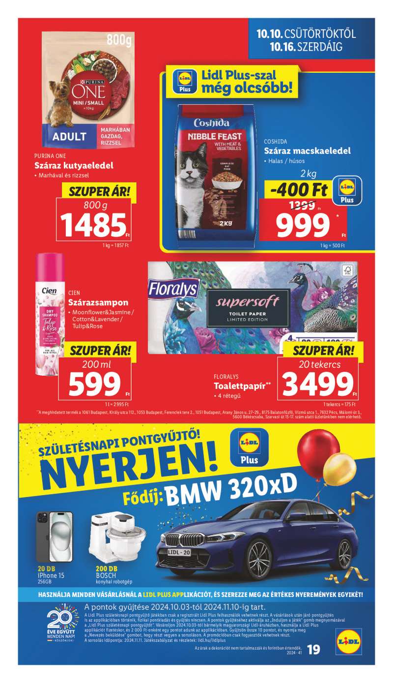 Lidl Akciós Újság 19 oldal