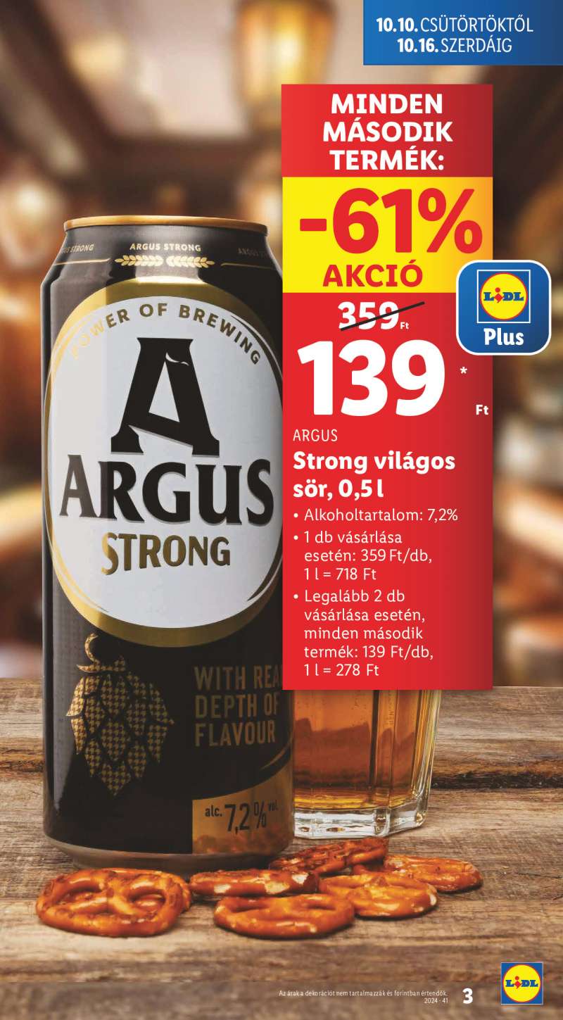 Lidl Akciós Újság 3 oldal