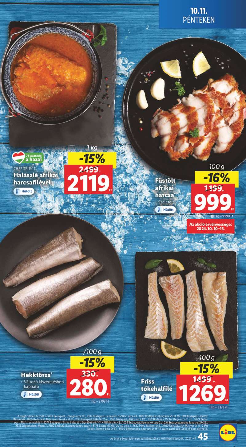 Lidl Akciós Újság 45 oldal