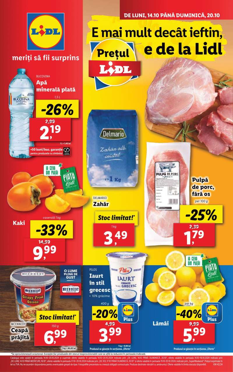 Lidl Lidl Románia Akciós Újság 1 oldal