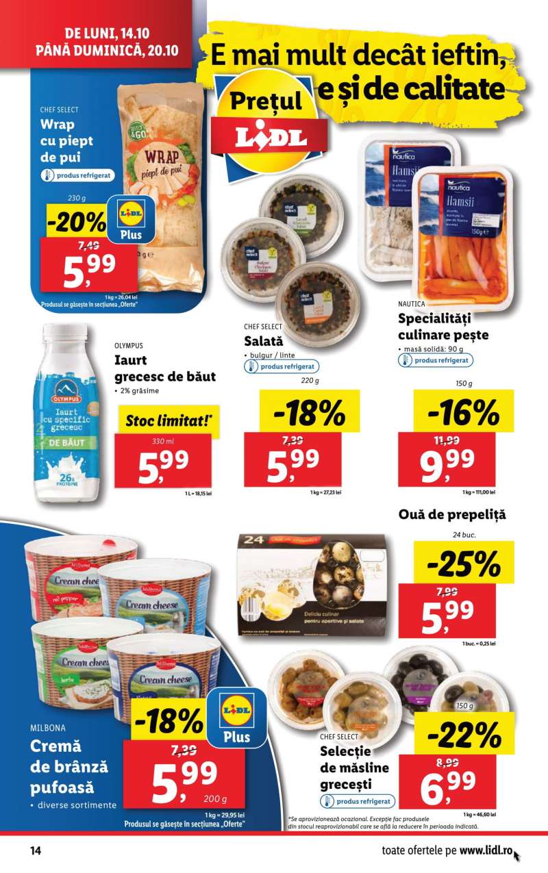 Lidl Lidl Románia Akciós Újság 14 oldal