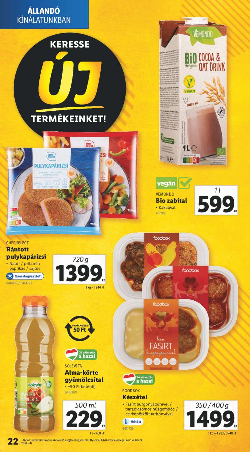 Lidl Érvényes 10.17-től 22 oldal