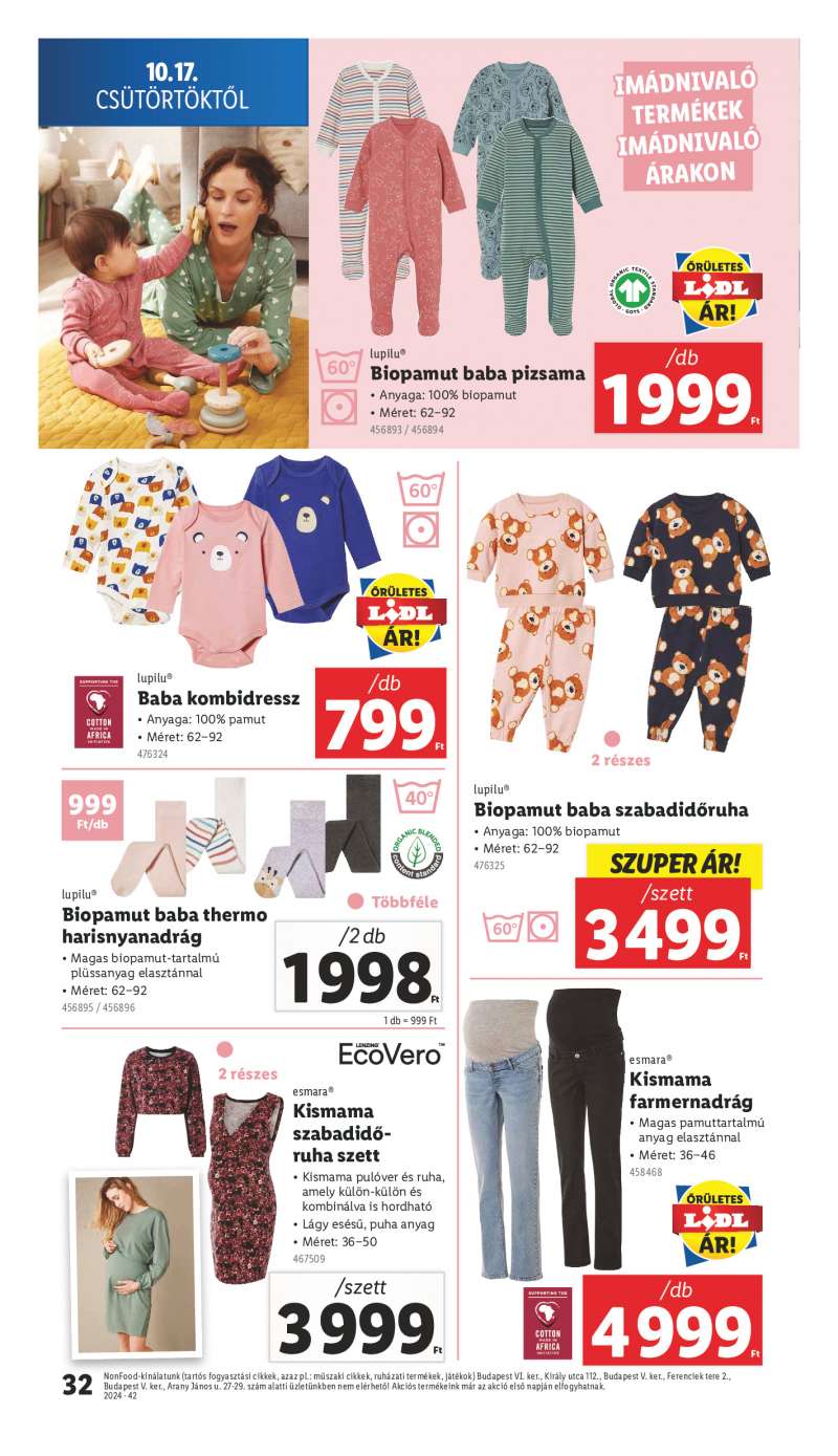 Lidl Érvényes 10.17-től 32 oldal