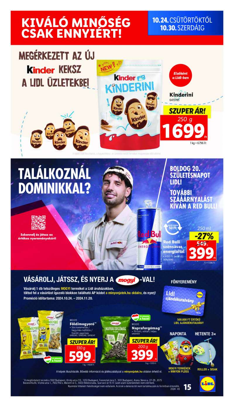 Lidl Akciós Újság 15 oldal