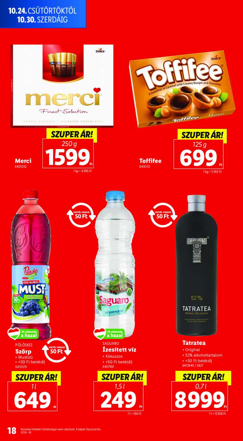 Lidl Akciós Újság 18 oldal