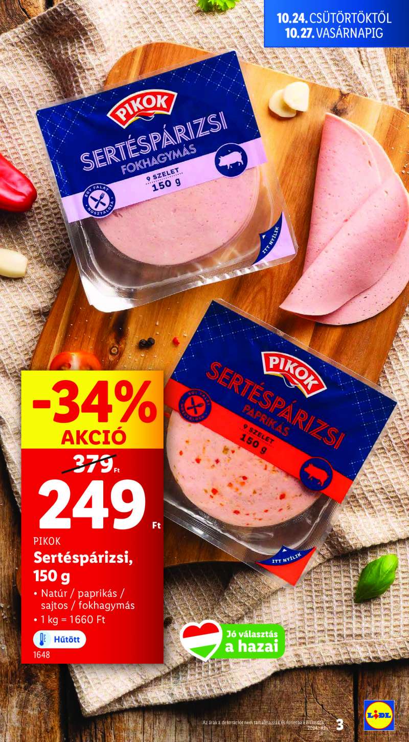 Lidl Akciós Újság 3 oldal