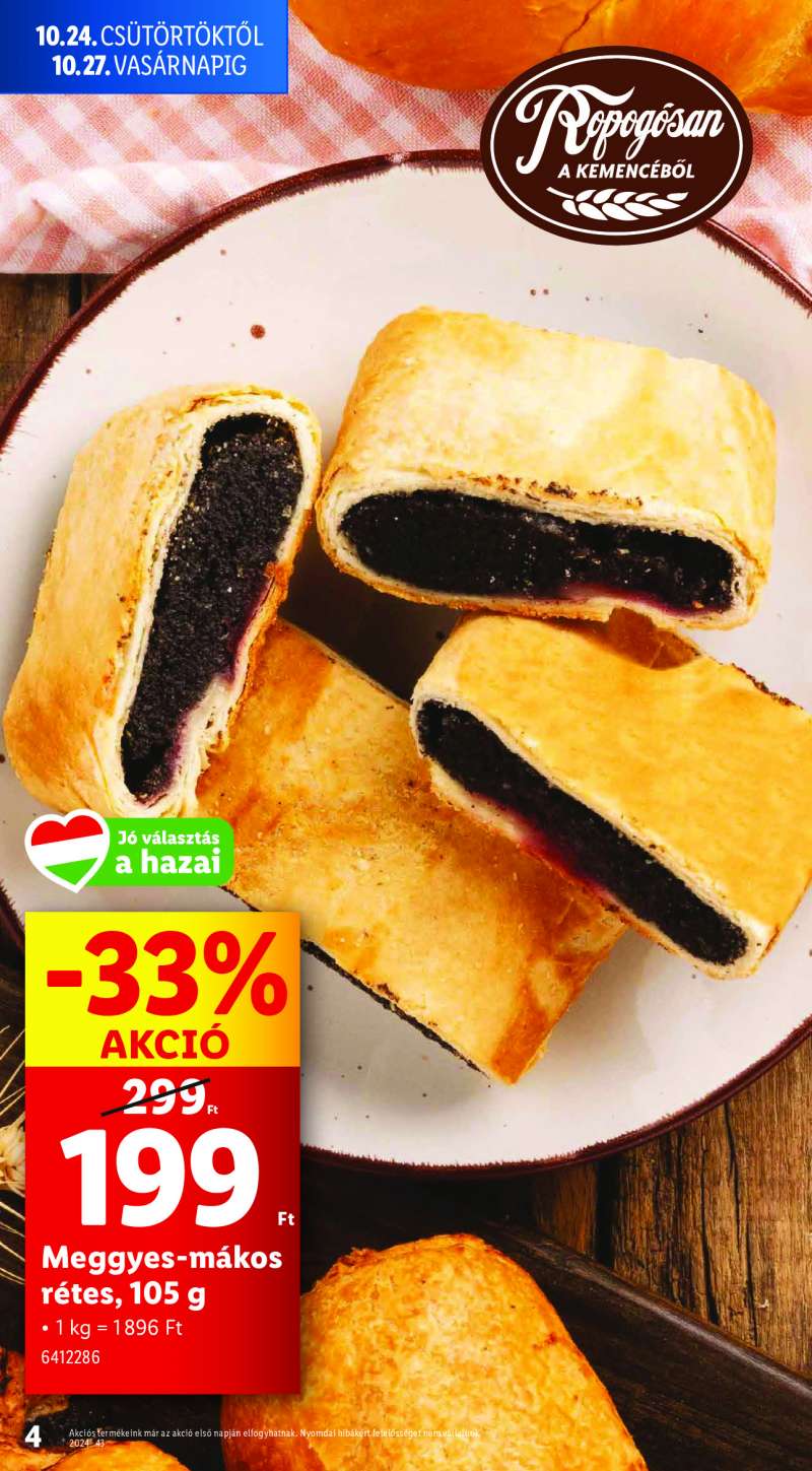 Lidl Akciós Újság 4 oldal