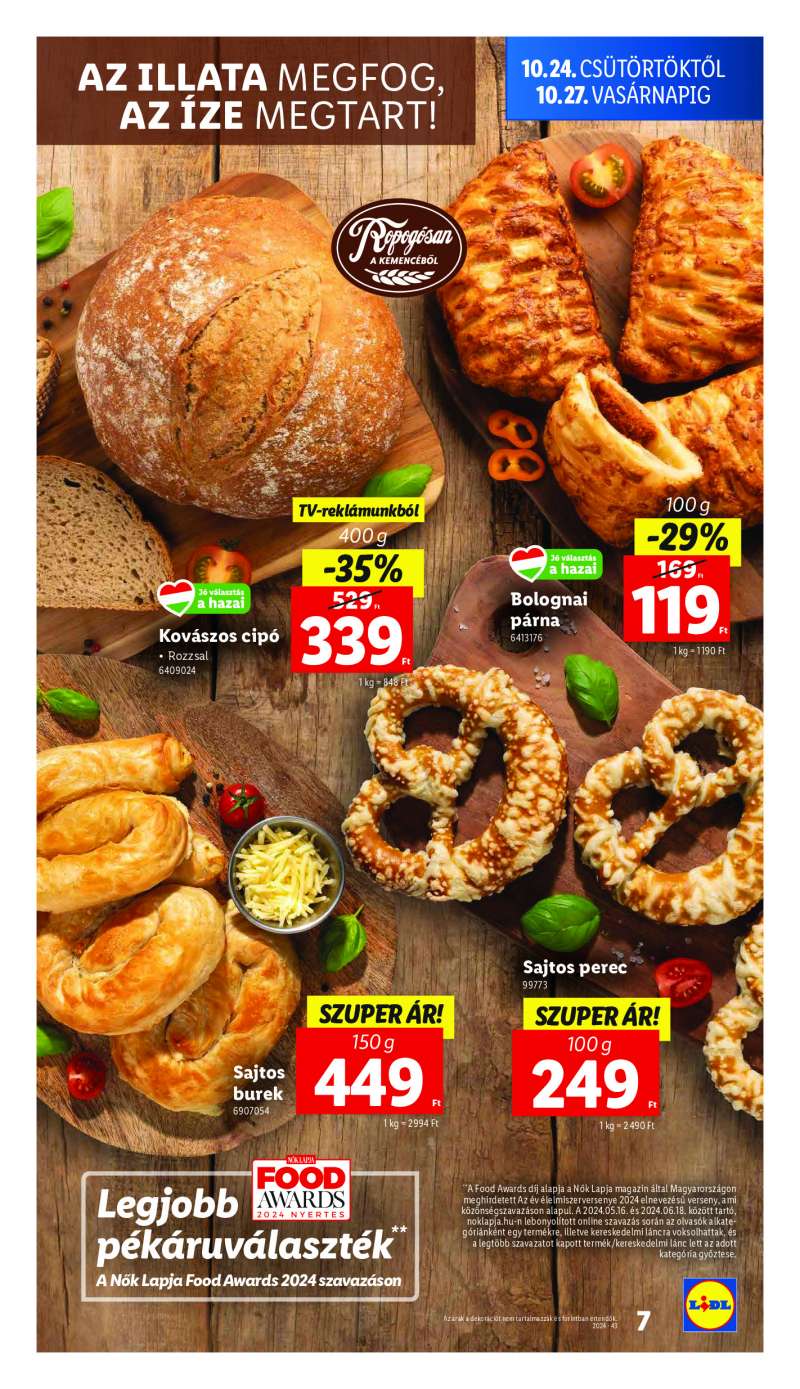 Lidl Akciós Újság 7 oldal