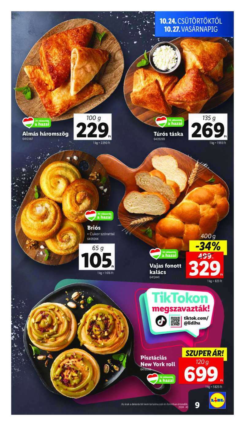 Lidl Akciós Újság 9 oldal