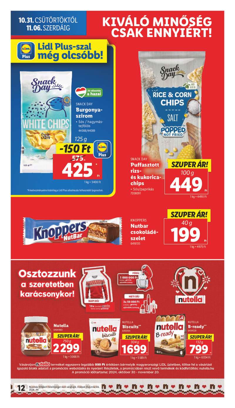 Lidl Akciós Újság 12 oldal