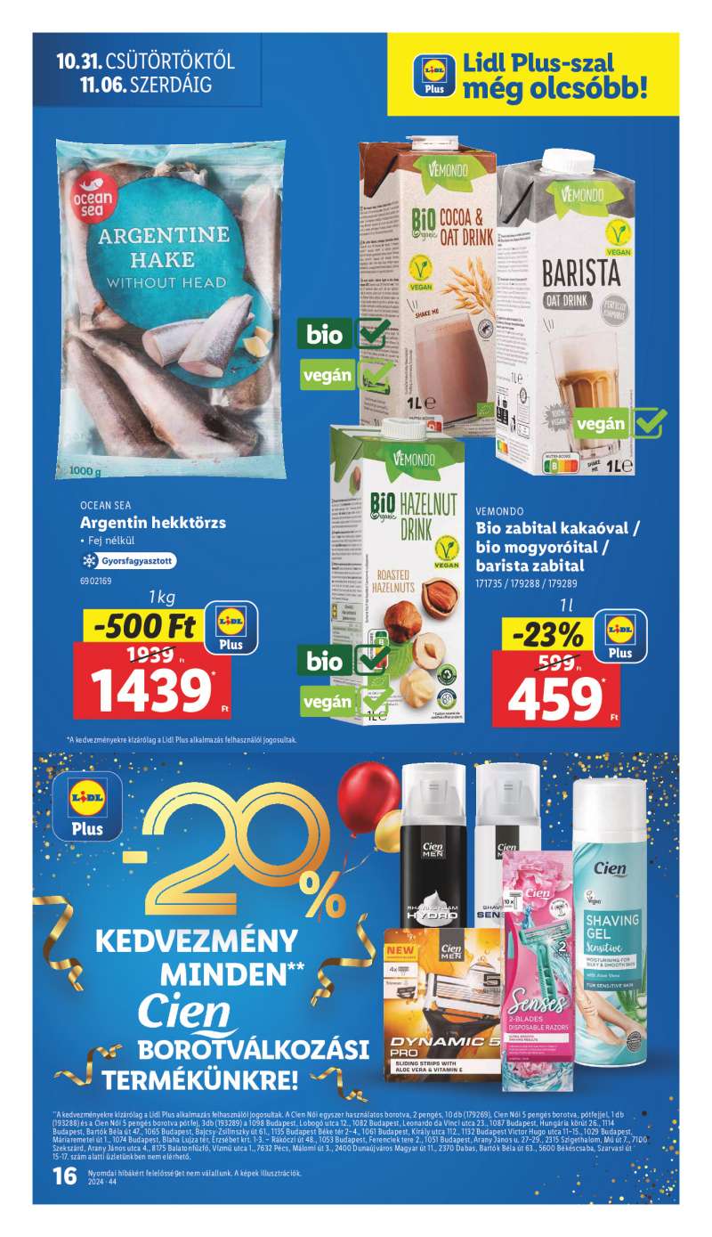 Lidl Akciós Újság 16 oldal