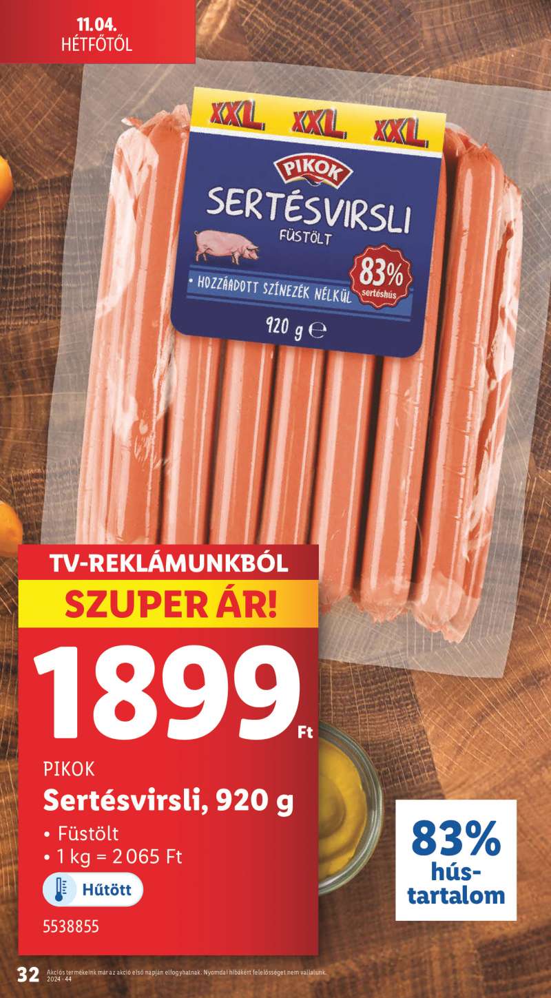 Lidl Akciós Újság 32 oldal