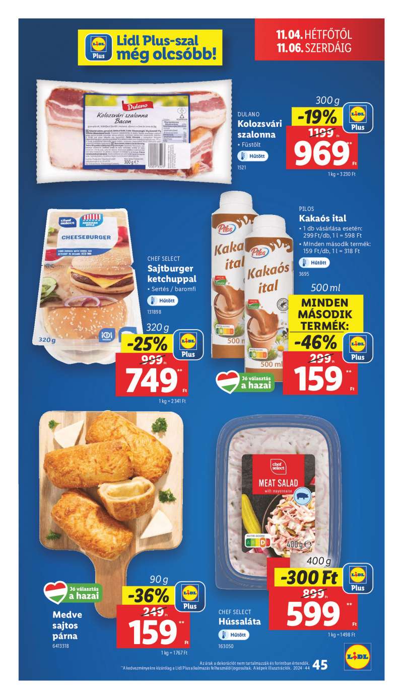 Lidl Akciós Újság 45 oldal