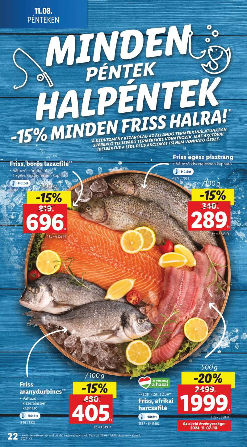 Lidl Akciós Újság 22 oldal