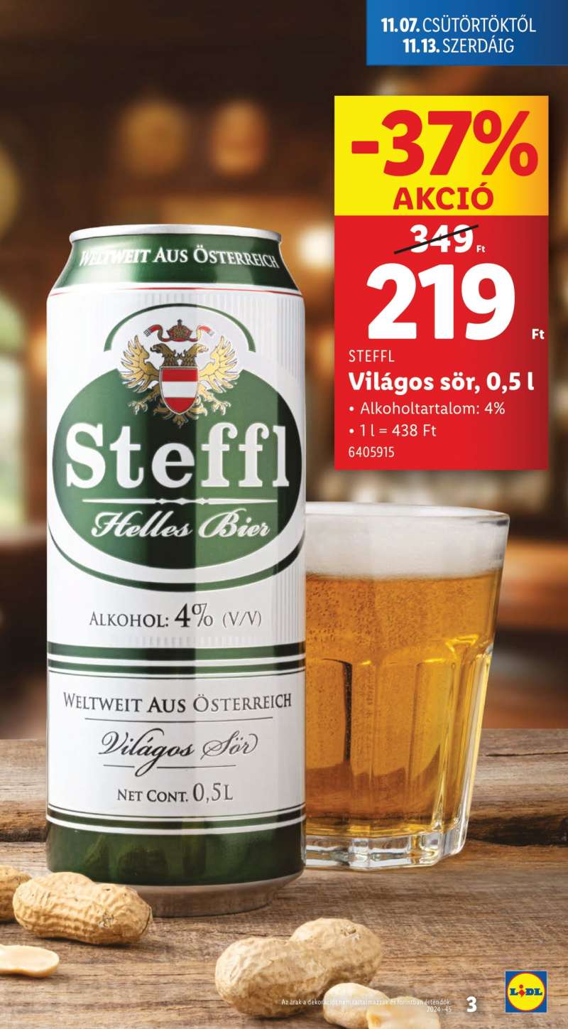 Lidl Akciós Újság 3 oldal