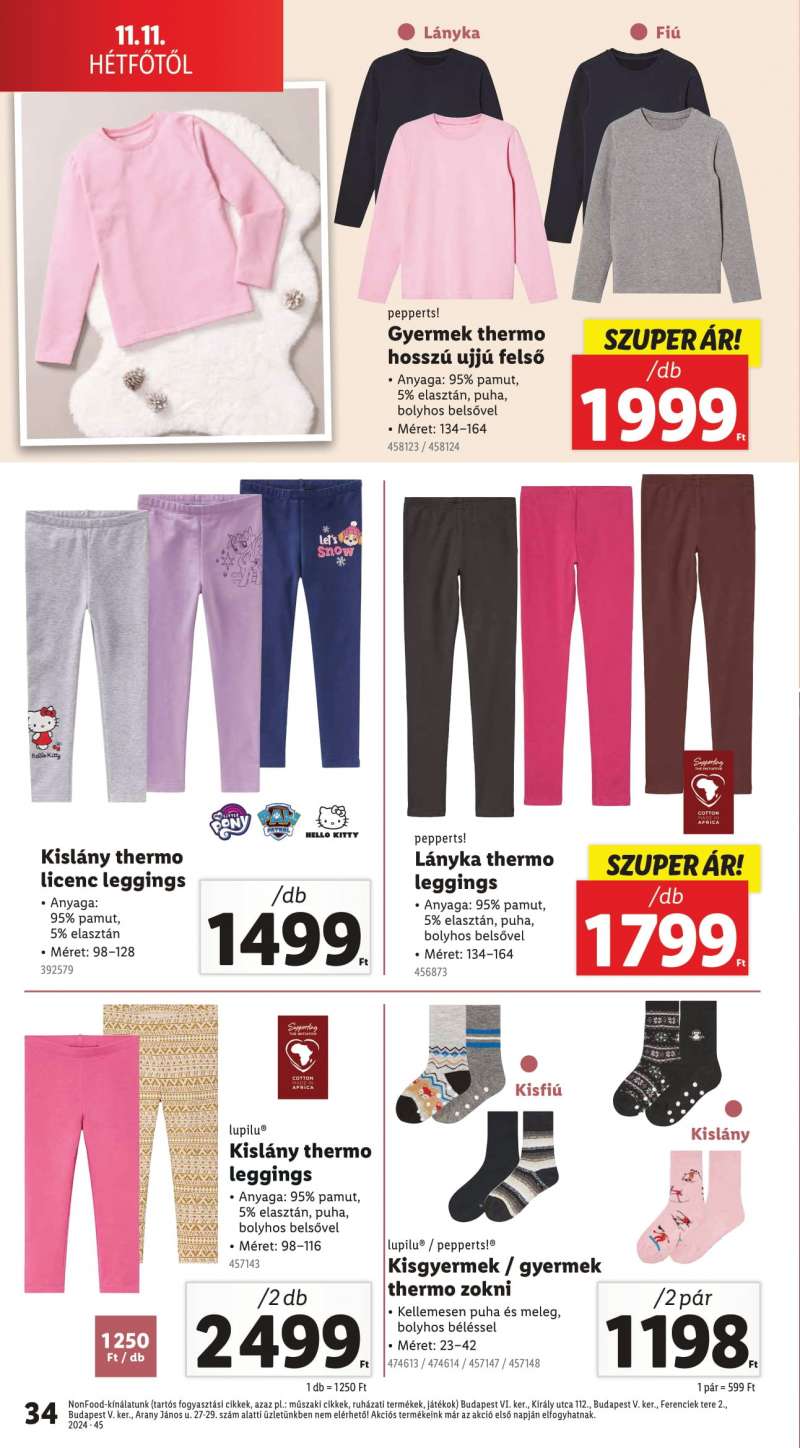 Lidl Akciós Újság 34 oldal