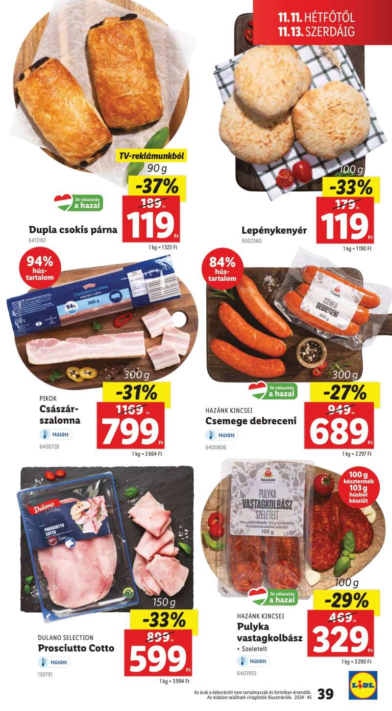 Lidl Akciós Újság 39 oldal