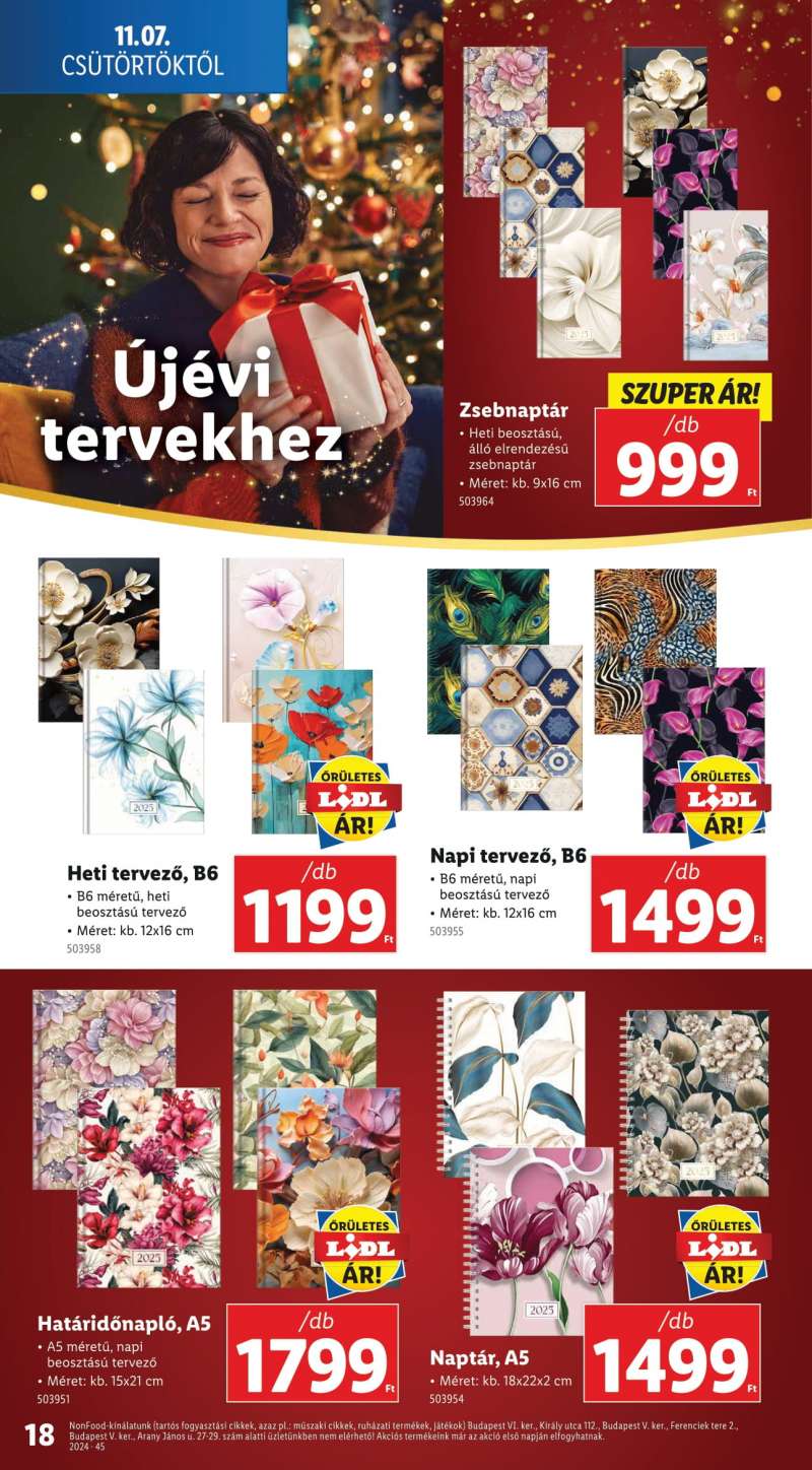 Lidl Lidl Varázslatos Ünnepi Dekoráció Katalógus 18 oldal