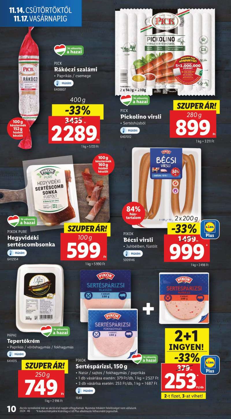 Lidl Akciós Újság 10 oldal