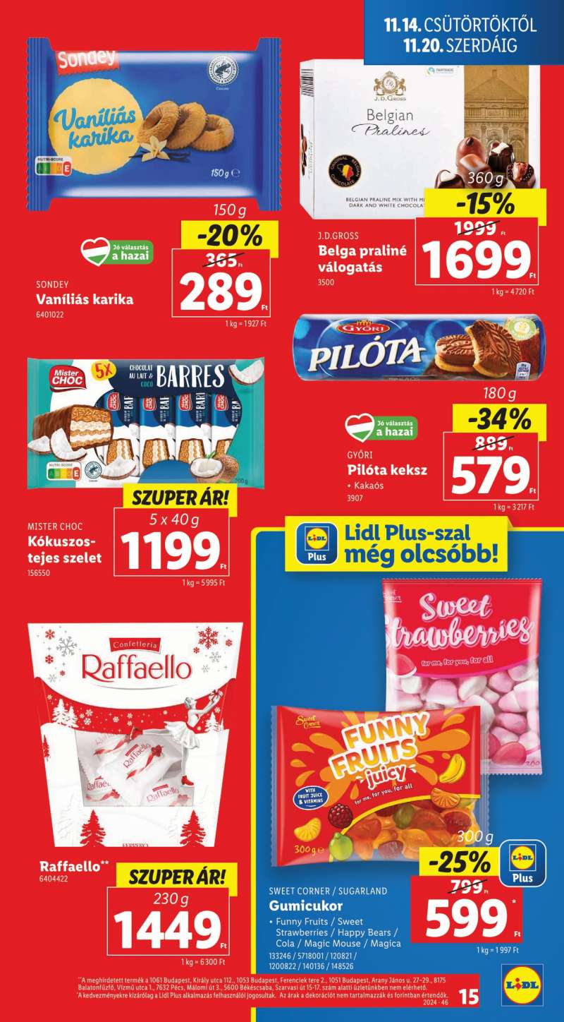 Lidl Akciós Újság 15 oldal