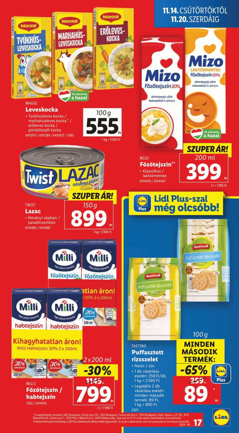 Lidl Akciós Újság 17 oldal