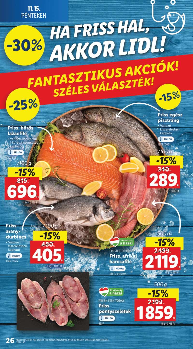 Lidl Akciós Újság 26 oldal